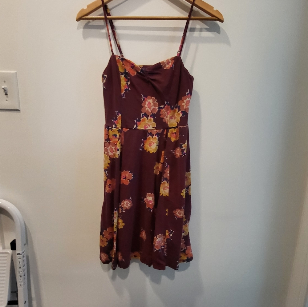 Floral skater dress